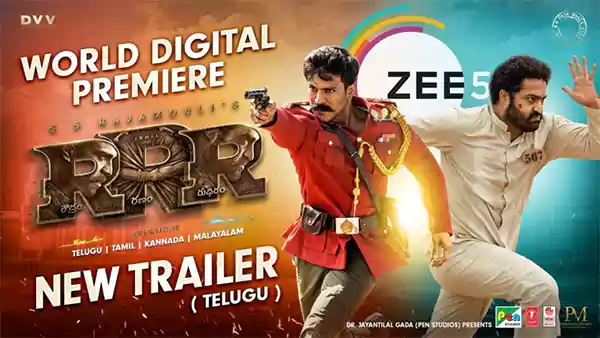 RRR movies from Zee 5